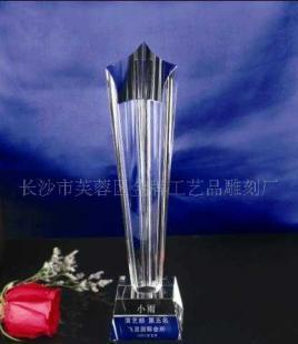 供應八一五星水晶獎杯獎牌，定制專屬榮譽紀念品